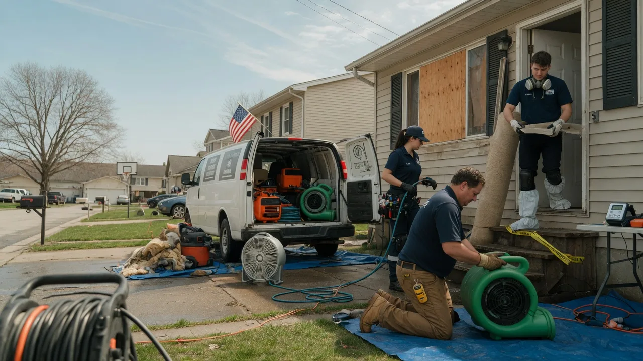 Water Damage Restoration in Champion, NE near me